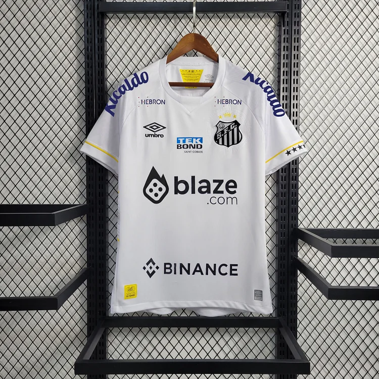 Santos FC Home Shirt Kit 2023-2024 - White