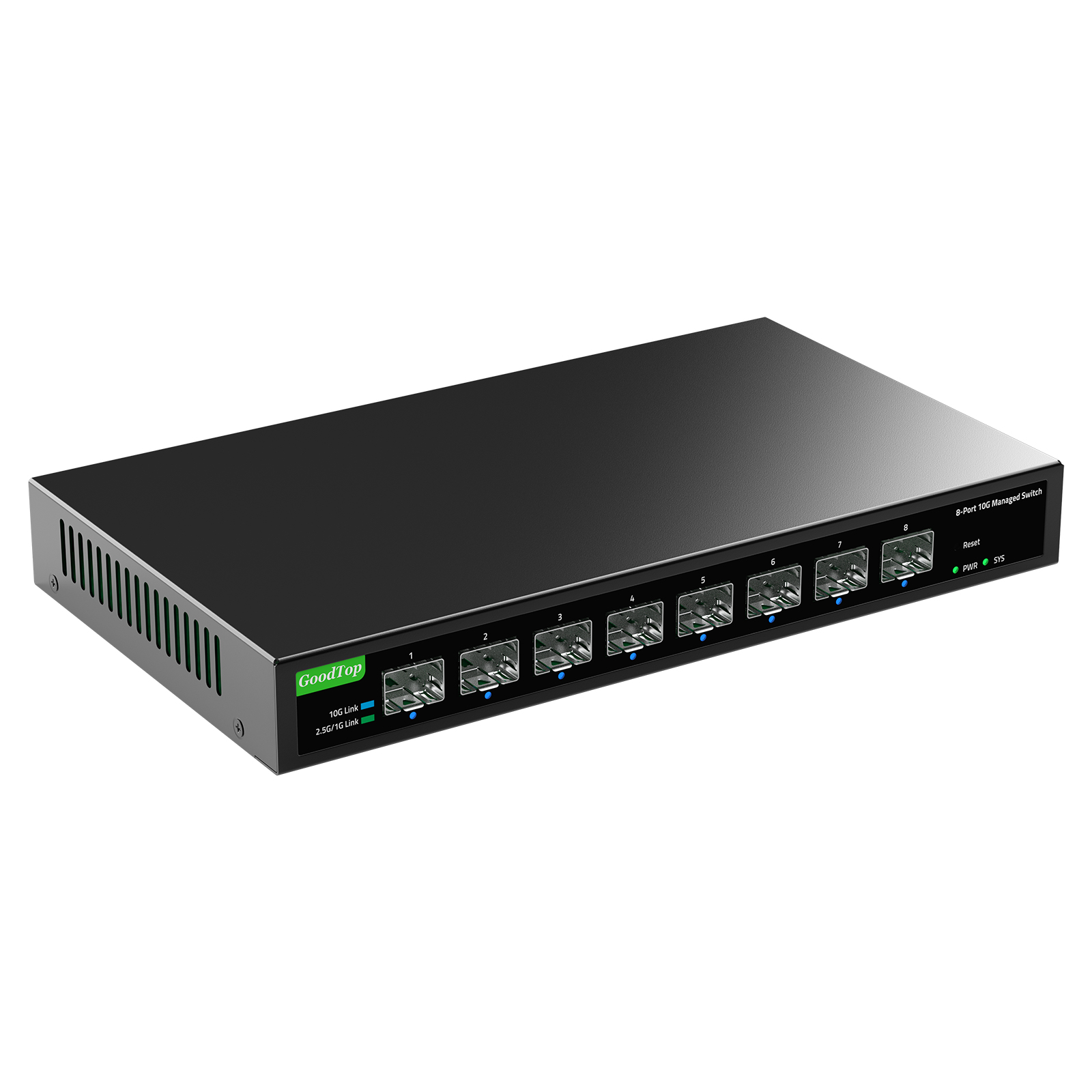 ルーター・ネットワーク機器 GoodTop 8-Port 10G Managed Switch 6ca05ec02f9bd33c05af132b69ccf5
