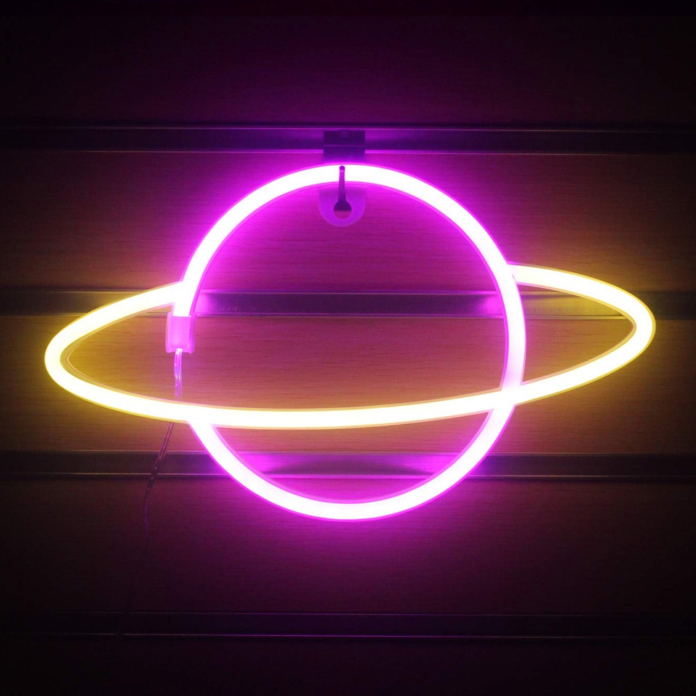 Planet - Led Neon Light Sign, 501 Original