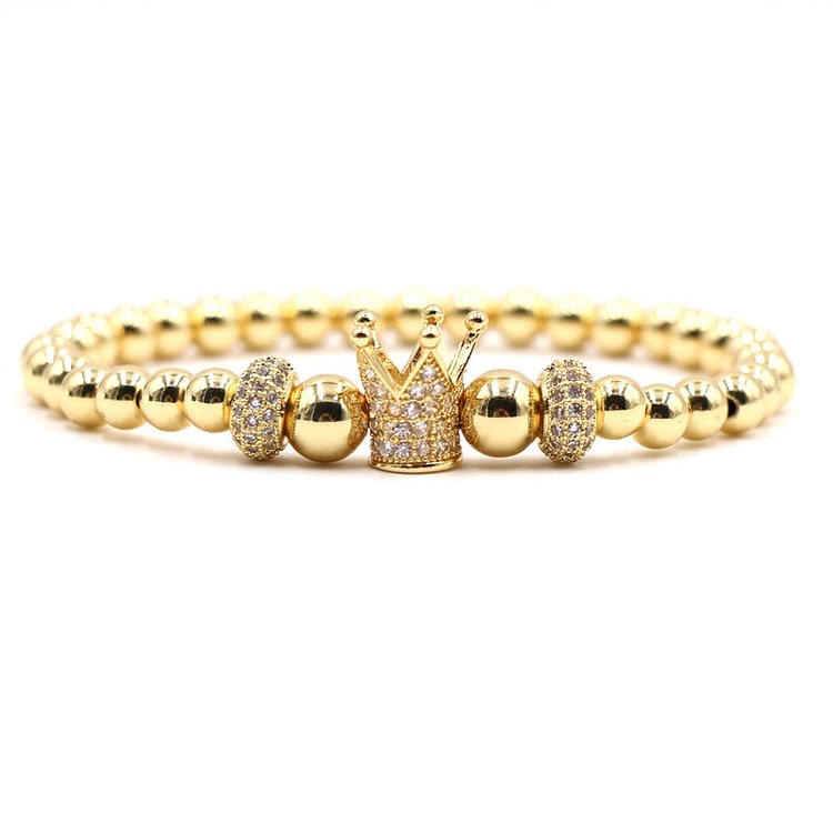 For Daughter Whenever You Feel Overwhelmed Crown Bracelet