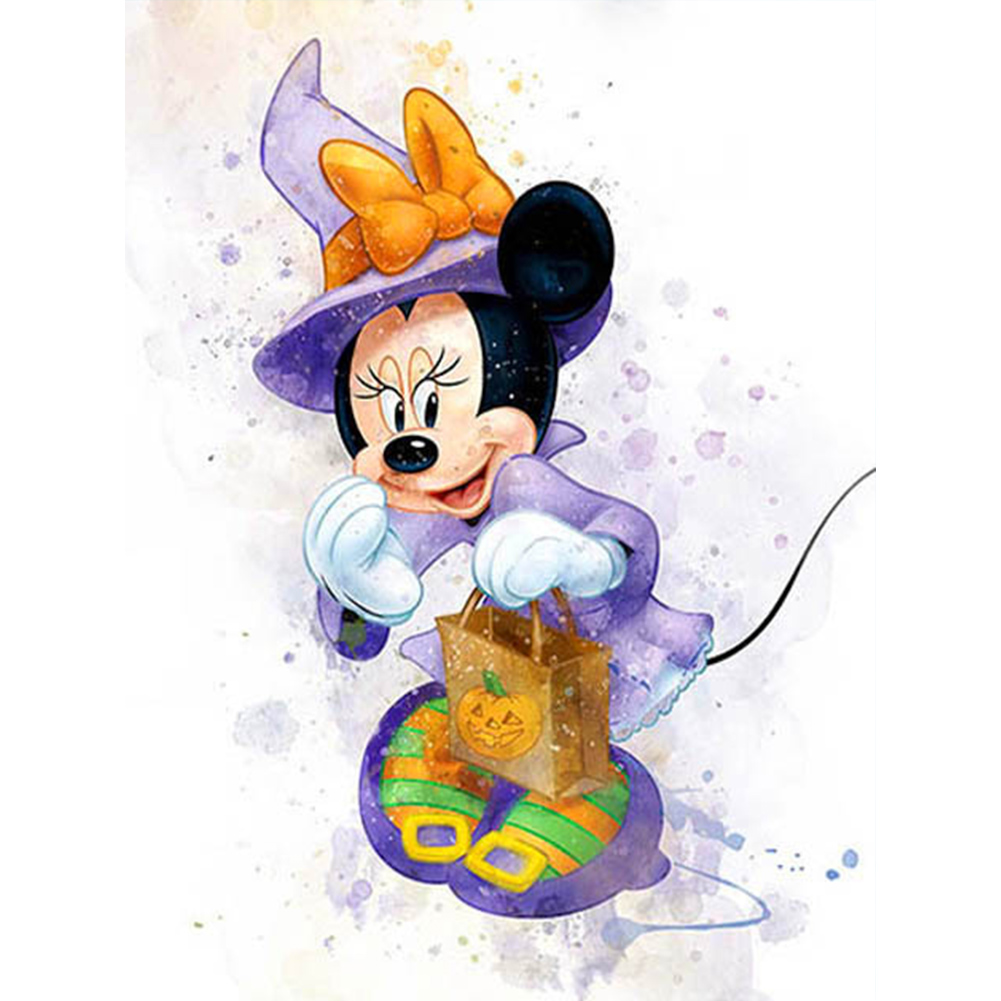 Watercolor Disney Donald Duck 30*40CM(Canvas) Full Round Drill Diamond Painting gbfke