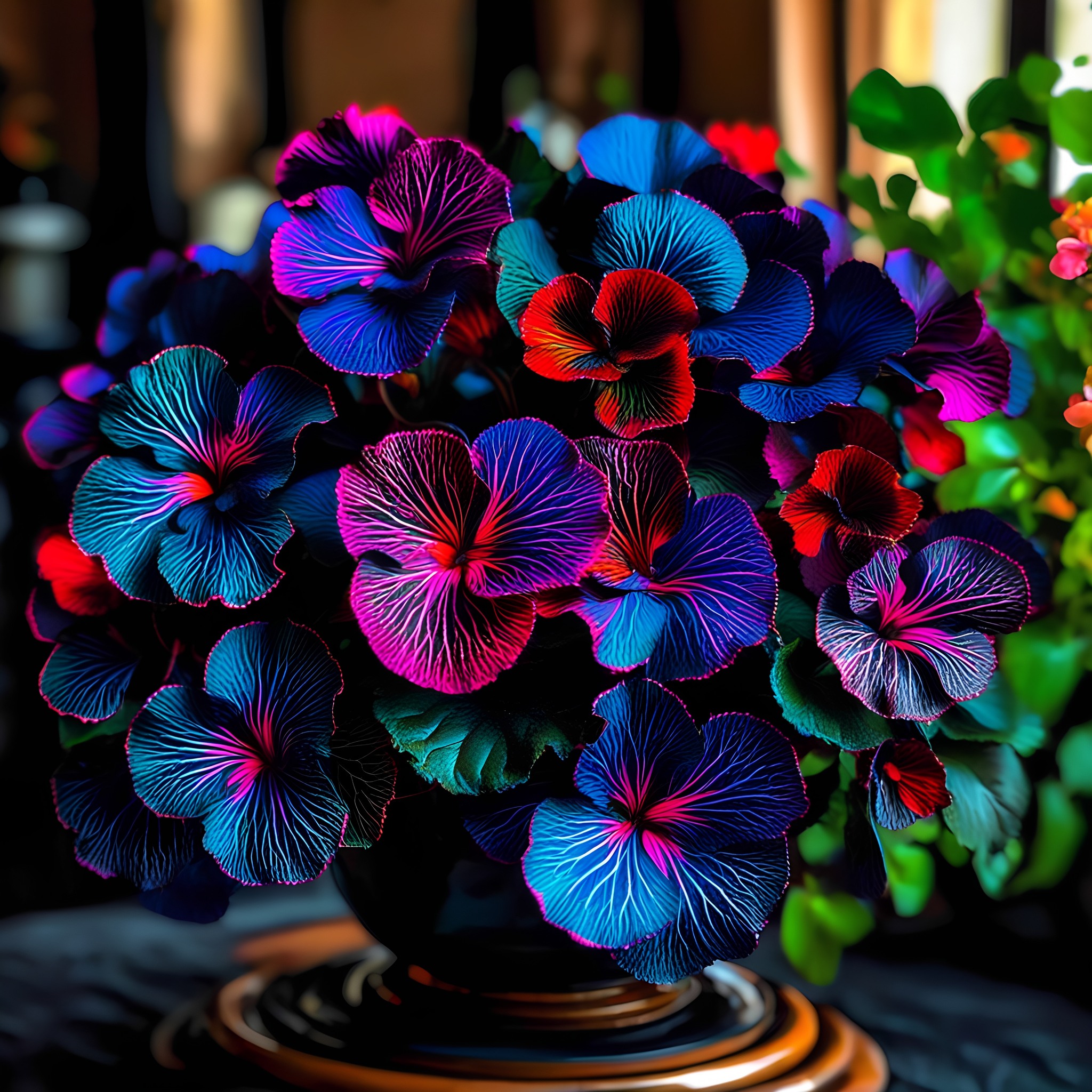Begonia ‘Moonlight Butterfly’ - Midnight Blue