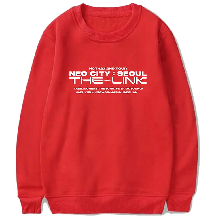 NCT 127 NEO CITY THE LINK Print Sweater
