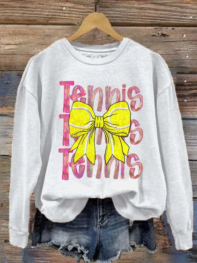 Coquette Tennis Coach Sweatshirt socialshop