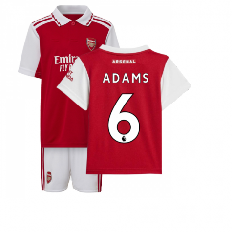 Arsenal Tony Adams 6 Home Shirt Kids & Junior Mini Kit 2022-2023