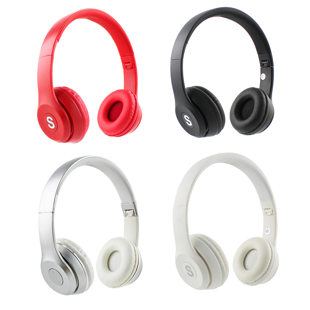 TM-037 Foldable Bluetooth Headphones Wireless Stereo Headset w/ Microphone, Silver, 501 Original
TM-037 Foldable Bluetooth Headphones Wireless Stereo Headset w/ Microphone, Silver, 501 Original