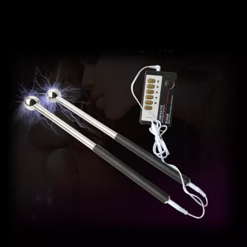 pornhint Pornhint Electric Electro Metal Ball Open Plug Speculum E-stim Spreader Dilator Device Libido