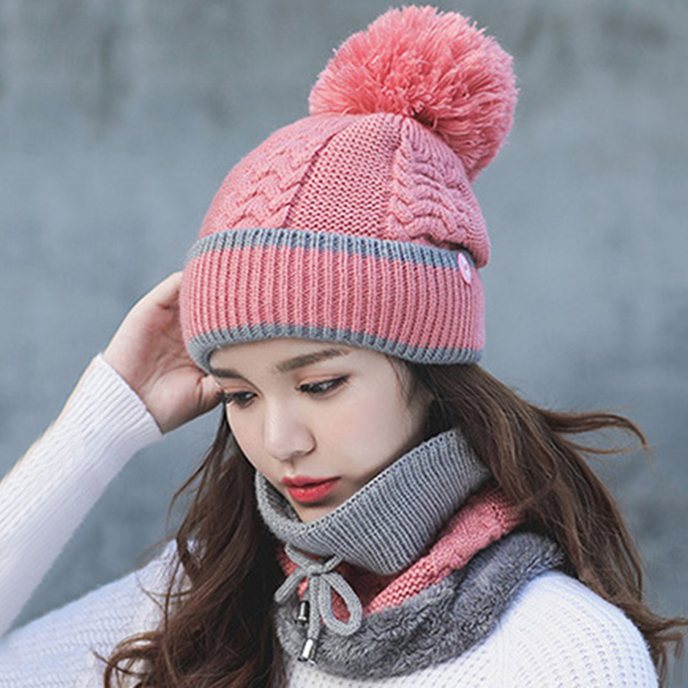 3x Knitted Winter Sports Fleece Beanies Cap Mask Gaiter Scarf Set for Women, 501 Original
3x Knitted Winter Sports Fleece Beanies Cap Mask Gaiter Scarf Set for Women, 501 Original