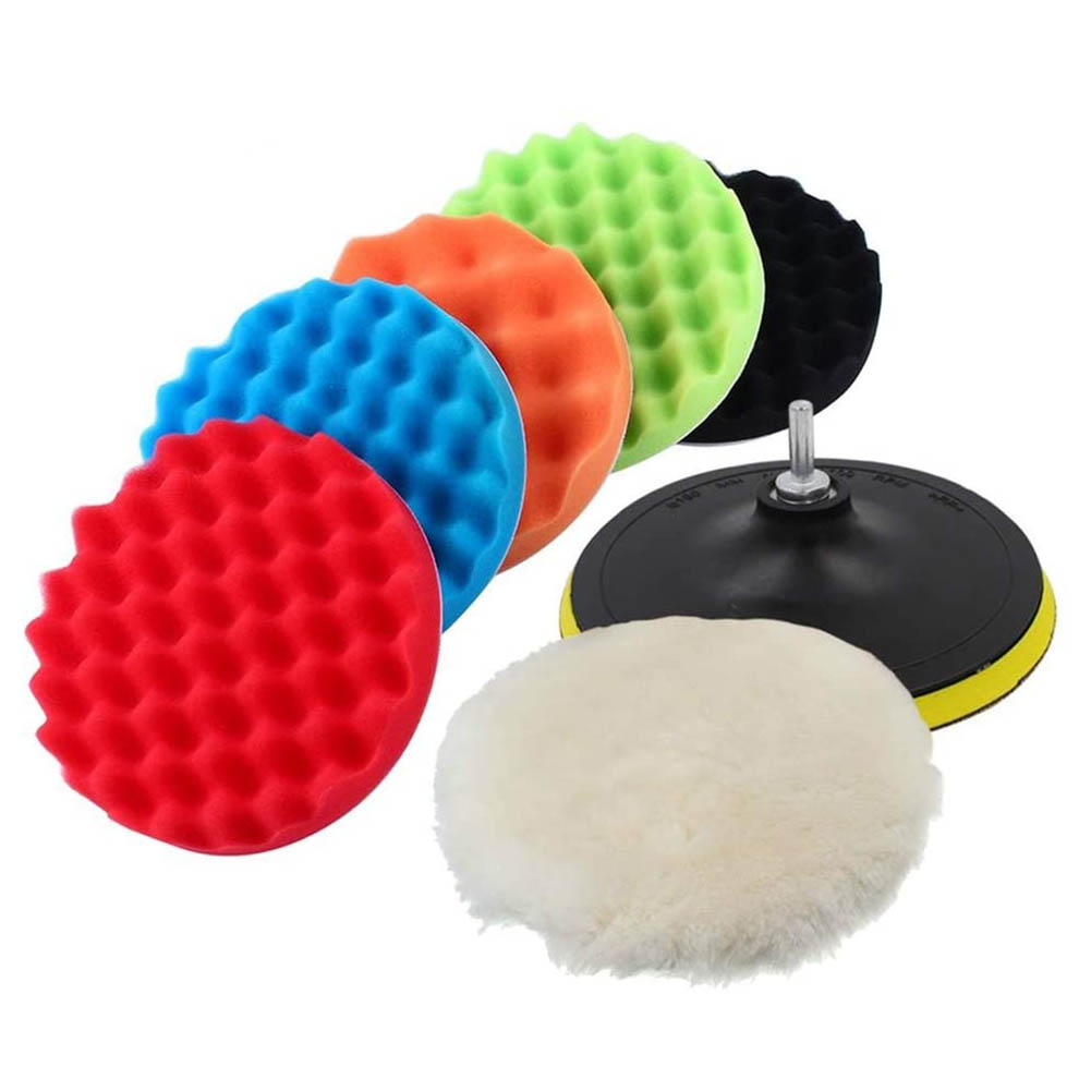 8pcs 6 inch 150mm Car Polishing Pad Kit Buffing Sponge Wheel Waxing Disc, 501 Original
8pcs 6 inch 150mm Car Polishing Pad Kit Buffing Sponge Wheel Waxing Disc, 501 Original