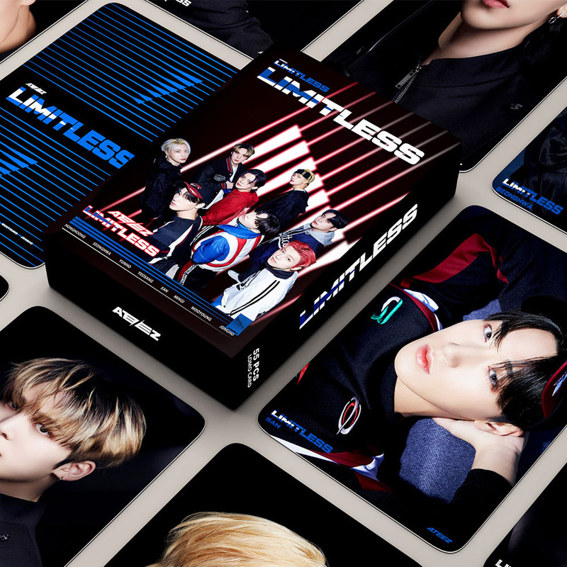 ATEEZ トレカ　LIMITLESS 通常盤　9枚 ATEEZ LIMITLESS JAPAN 2ND SINGLE Standard Ver. Unit Official