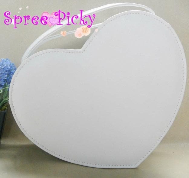 Lolita Sweet Double Sides of Heart Crossbody Hung Bag SP140373