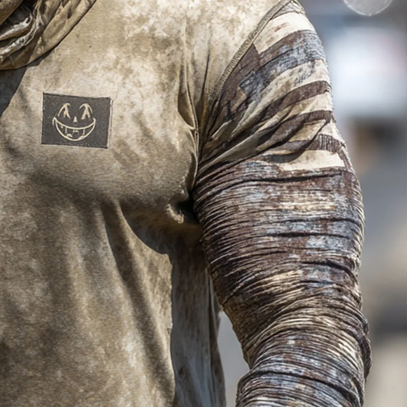 Men's Sports Casual Regional Symbol Hooded Sweatshirt-inspireuse