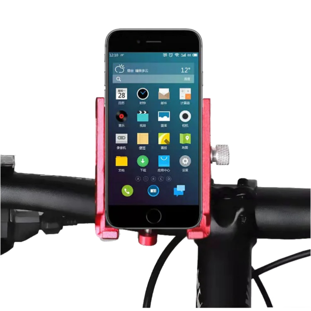 Scooter - Moped Collar Mount & Quick Grip XL Holder for Samsung Galaxy S21 Plus (sku 56873) main image 1