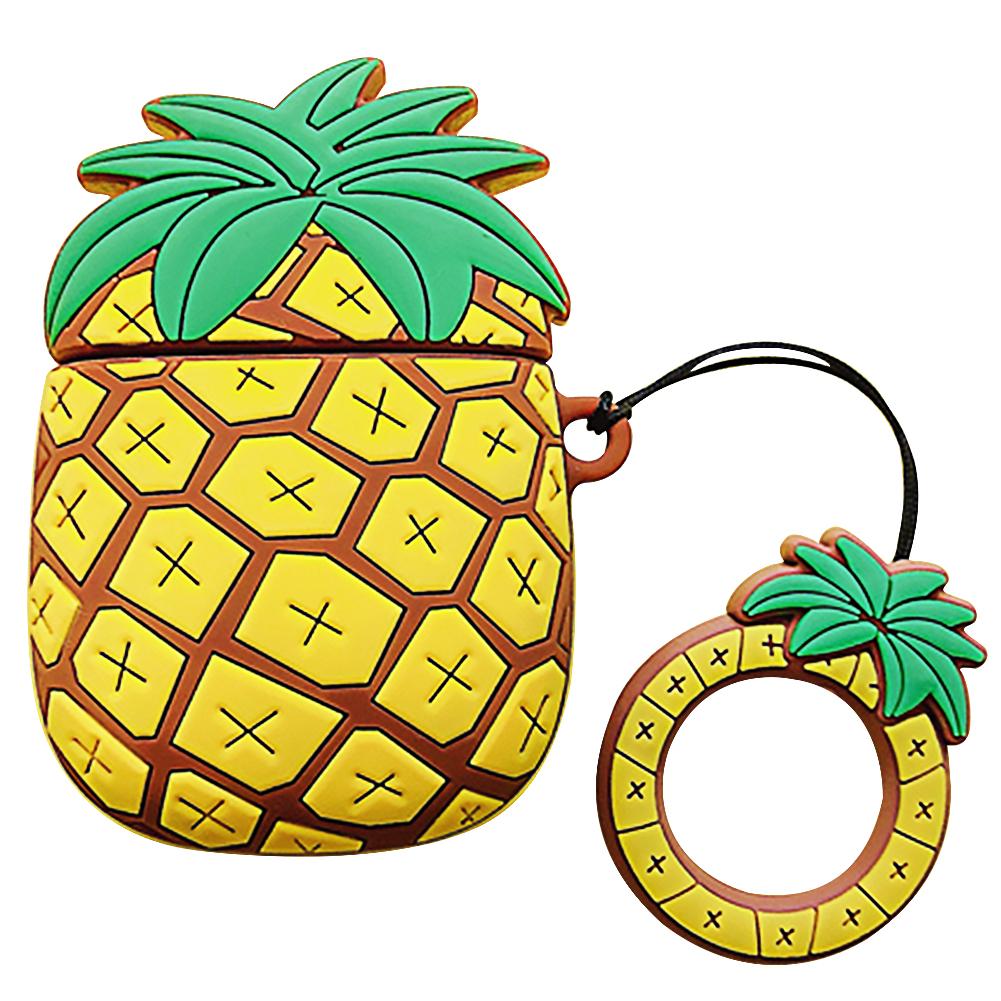 Cute 3D Pineapple Earphones Silicone Protection Cover for Apple AirPods 1 2, 501 Original
Cute 3D Pineapple Earphones Silicone Protection Cover for Apple AirPods 1 2, 501 Original