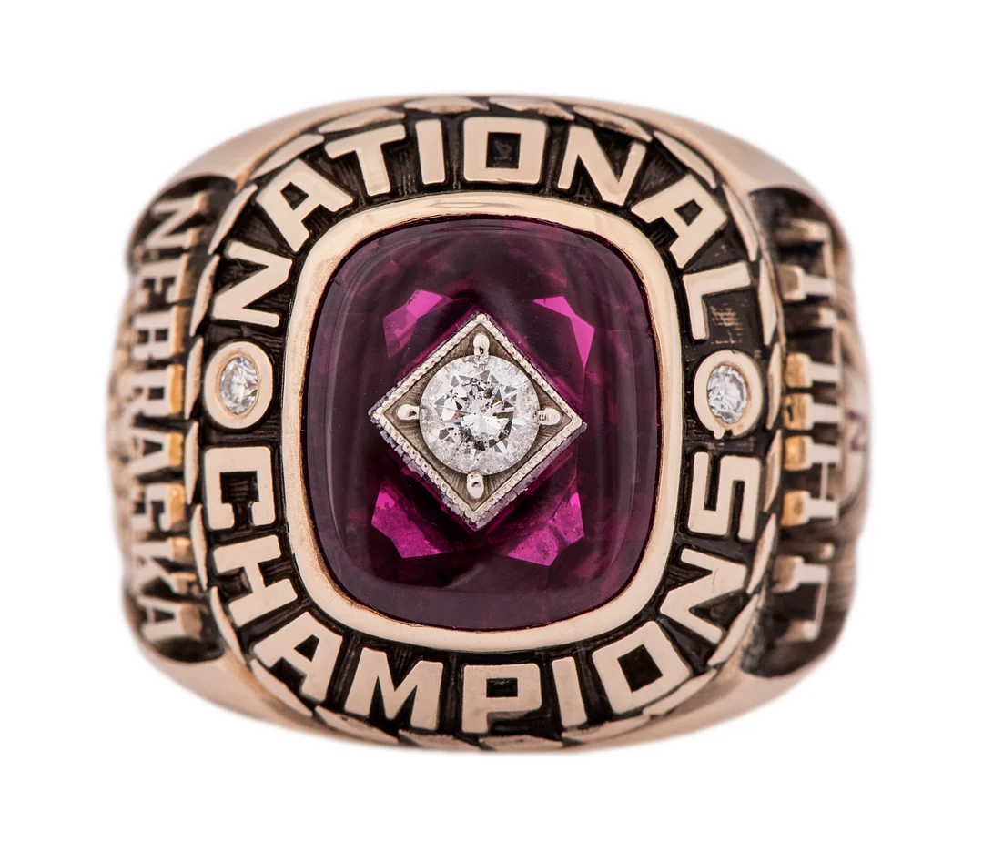 (1971) Nebraska Cornhuskers College Football National Championship Ring - Premium Series