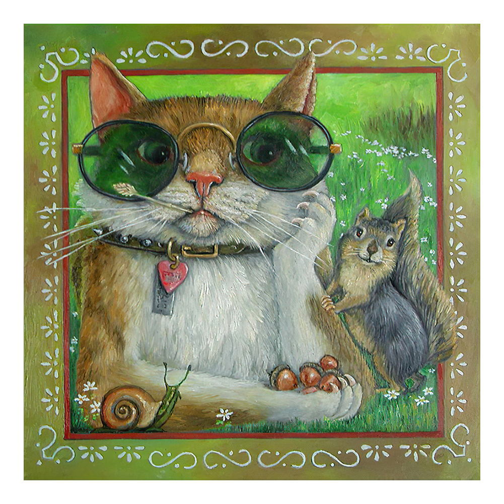 Frame Cat - Round/Square Drill Diamond Painting 30*30cm, Round diamond 30*30cm, 501 Original
Frame Cat - Round/Square Drill Diamond Painting 30*30cm, Round diamond 30*30cm, 501 Original