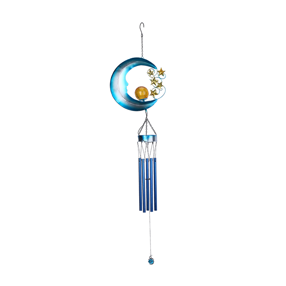 Moon Shaped Solar Powered Hanging Wind Chime Lights Garden Landscape Lamp, 501 Original
Moon Shaped Solar Powered Hanging Wind Chime Lights Garden Landscape Lamp, 501 Original