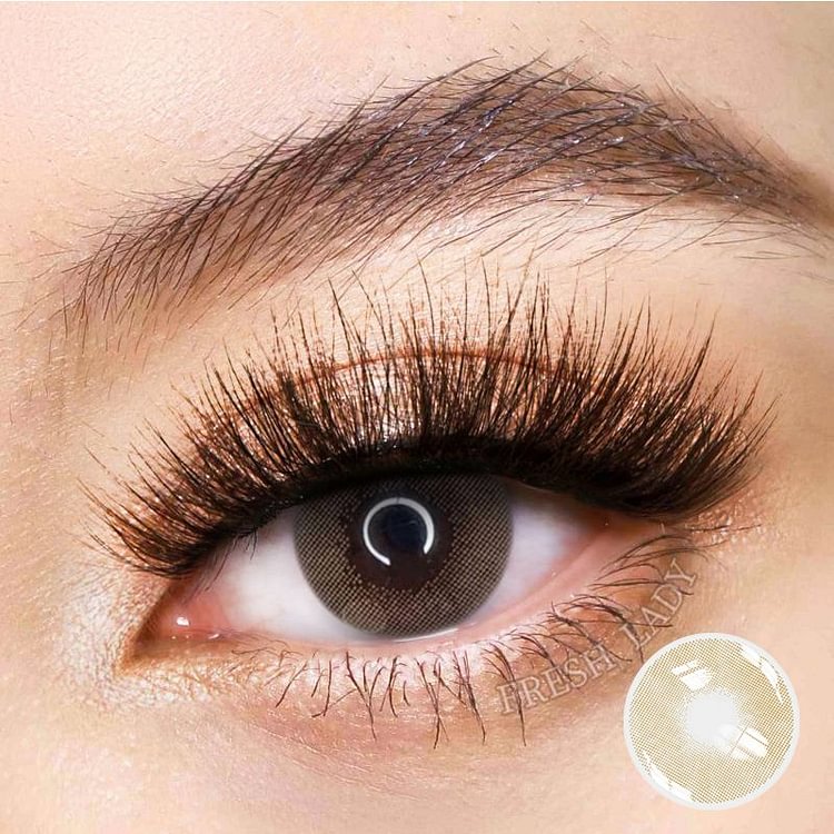 Freshlady Polar Lights Brown Colored Contact Lenses