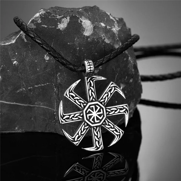 Viking Rune Amulet Necklace