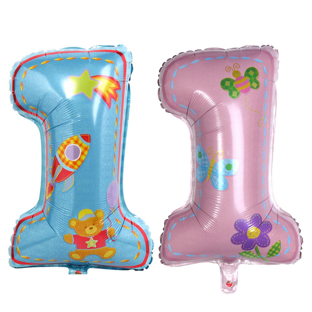 Cartoon Number 1 Balloon Baby Shower Decor 1 Year Birthday Foil Balloons, Blue, 501 Original
Cartoon Number 1 Balloon Baby Shower Decor 1 Year Birthday Foil Balloons, Blue, 501 Original