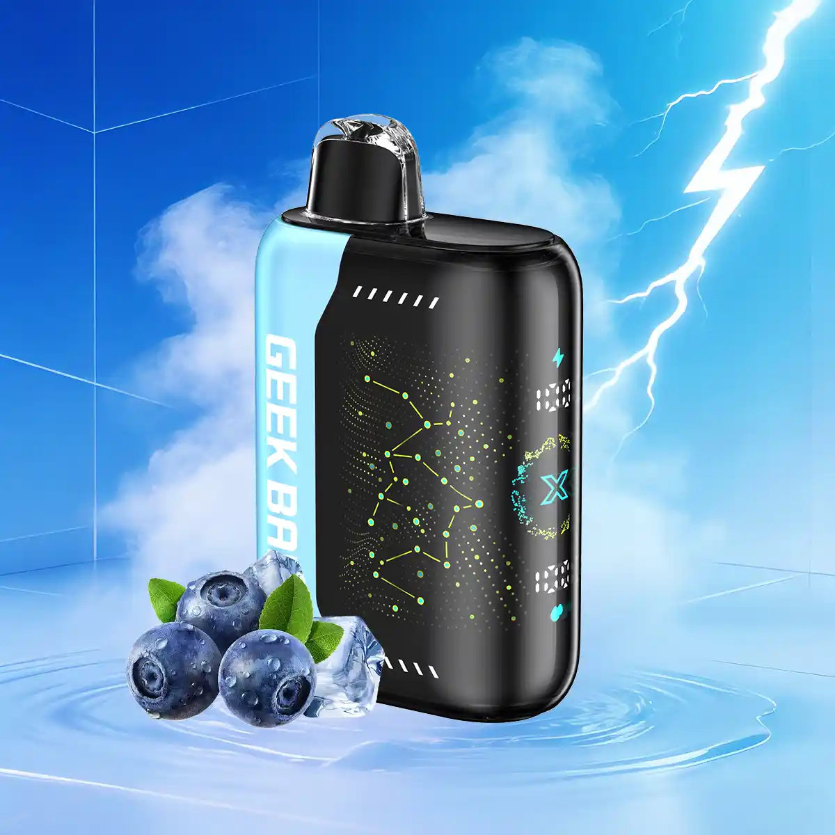 Blue Razz Ice Geek Bar Pulse X 25k Blue Razz Ice Geek Bar Pulse X (Patriot  Edition) Blue Razz Ice GEEK BAR Pulse X 25K | Top Vape Brands & Flavors