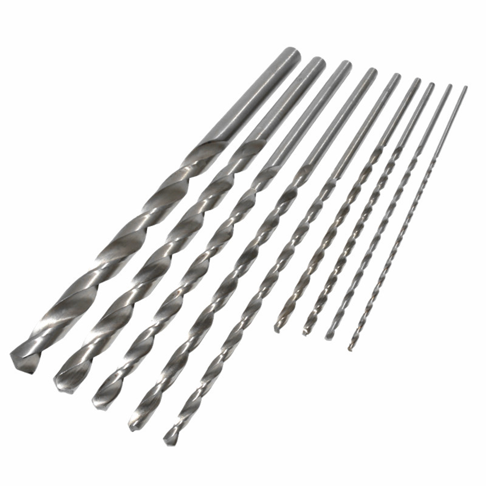 9pcs Extended Twist Drill Bit Drilling Woodworking Metal Hole Opener Heads, 501 Original
9pcs Extended Twist Drill Bit Drilling Woodworking Metal Hole Opener Heads, 501 Original