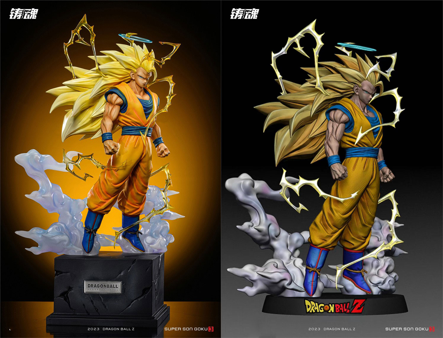 PRE-ORDER HU BEN Studio - Dragon Ball Super Saiyan 3 Son Goku 1/6 Statue(GK)