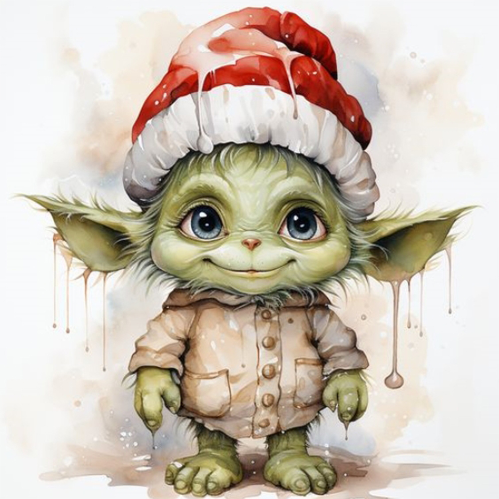 Baby Yoda 5D Diamond Painting DIY Cross Stitch Round Drill Art