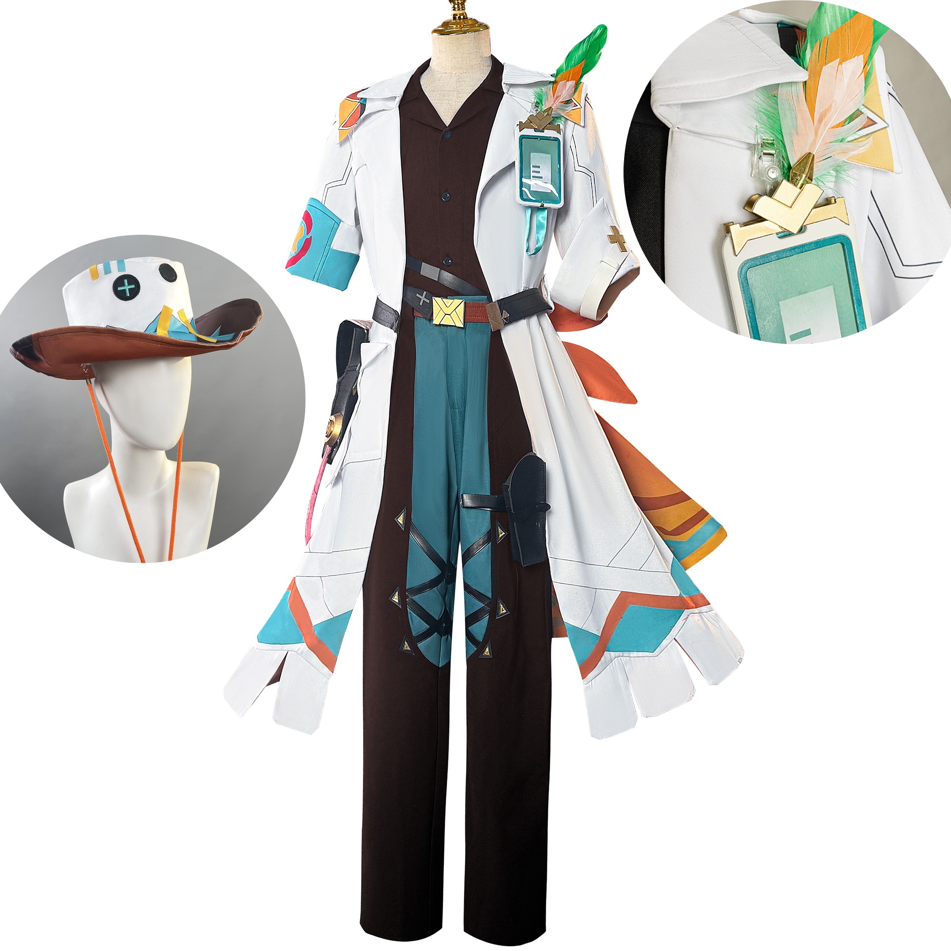 原神　イファ　コスプレ azuiblc 原神 イファ コスプレ衣装 完全再現コスチューム
