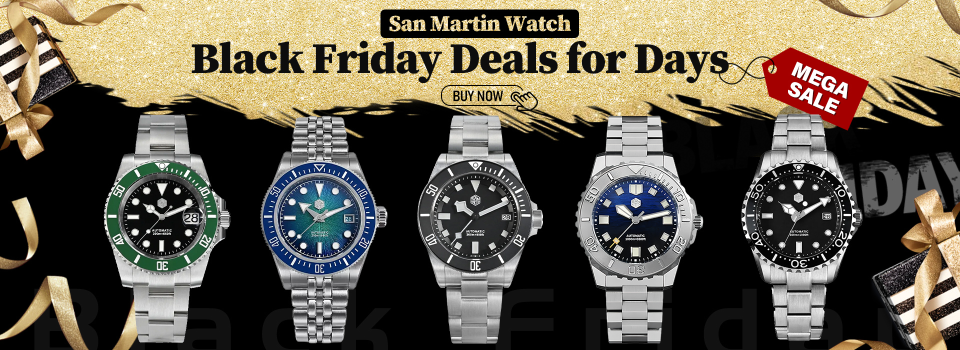 Don't Miss Out! San Martin Watch Black Friday Sale is Here!San Martin Watch San Martin Watches Store | Free Fast ShippingSan Martin Watches