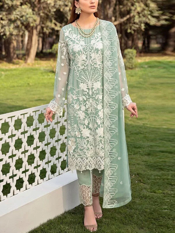 Printed cotton and linen holiday ethnic style ladies suit