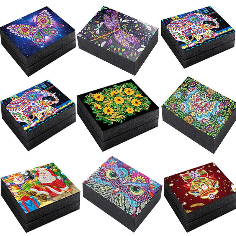 5D Diamond Painting Accessories Set with Diamond Mosaic Storage Box  Container 28/56 Grids for Diamond Embroidery