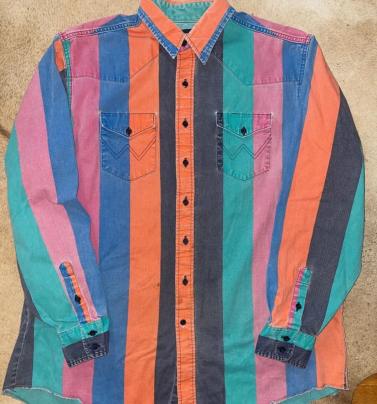 Men's Vintage West Long Sleeve Shirt