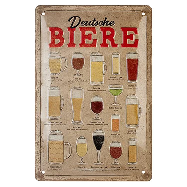 Bar Pub Cafe Beer Alcohol - Vintage Tin Signs/Wooden Signs - 20*30cm/30*40cm