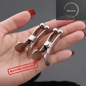 pornhint Pornhint Stainless Steel Nipple Clamps Brinquedos Sexisuais Casal Breast Stimulation Tease Sex Toy For women Sex Game Flirting Products Toy