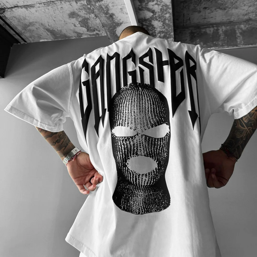 Oversize Gangster T-shirt、、URBENIE