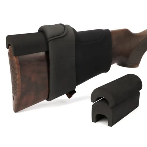 pornhint Pornhint TOURBON Gun Buttstock Cover Comb Riser Neoprene-Black with 3 EVA Height Adjuster New