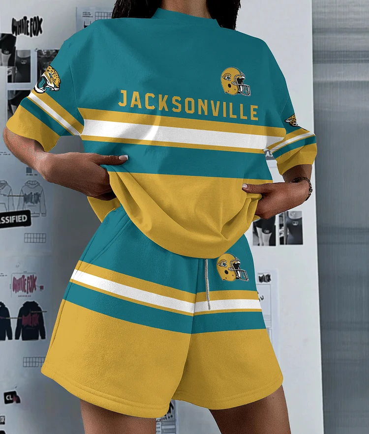 Jacksonville Jaguars Limited Edition Top And Shorts Two-Piece Suits