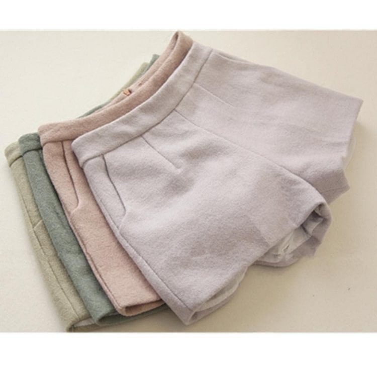 S/M 4 Colors Candy Winter Shorts SP154677