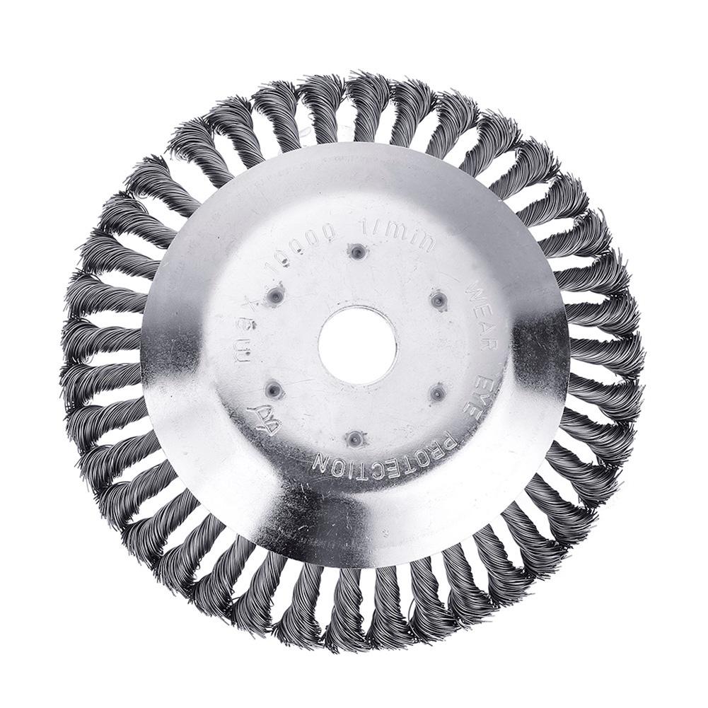 Steel Wire Grass Trimmer Wheel Lawn Mower Rust Cutter Weeding Head (8 inch), 501 Original
Steel Wire Grass Trimmer Wheel Lawn Mower Rust Cutter Weeding Head (8 inch), 501 Original