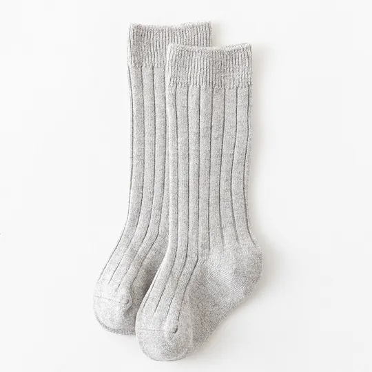 【0-3Y】Baby's Cute Solid Color Soft And Warm Socks