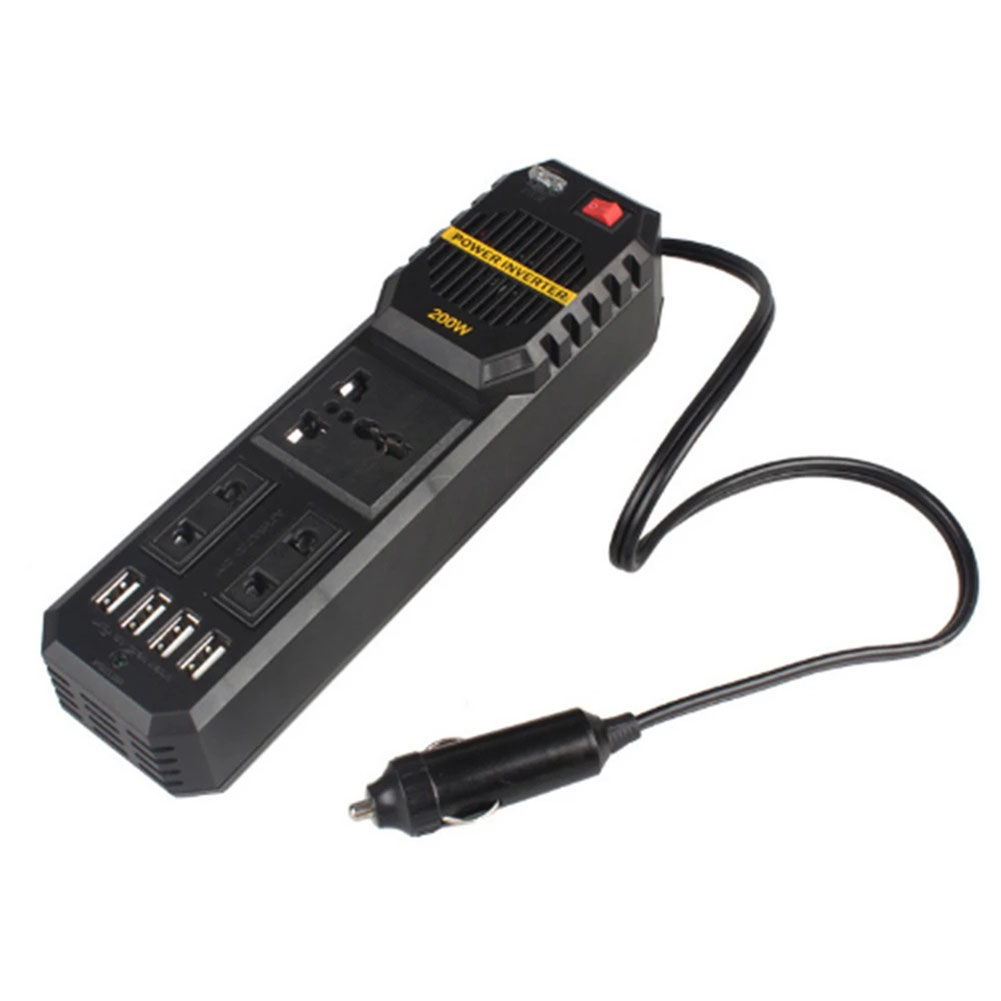 200W Car Inverter DC 12V to AC 220V Adapter Charger Socket Power Converter, 501 Original
200W Car Inverter DC 12V to AC 220V Adapter Charger Socket Power Converter, 501 Original