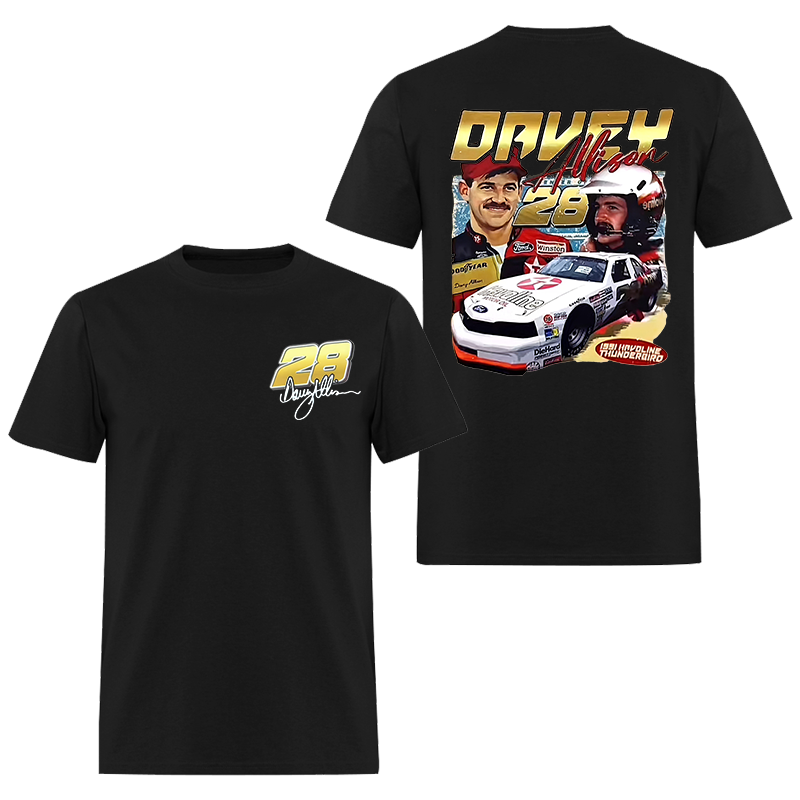 Davey Allison Printed Men's T-shirt - Devcarry
