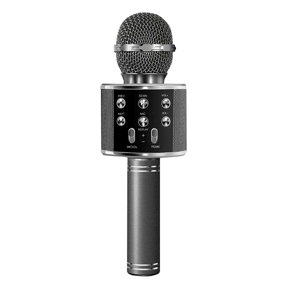 Bluetooth Wireless Microphone Speaker Handheld Karaoke Mic KTV Music Player, 501 Original
Bluetooth Wireless Microphone Speaker Handheld Karaoke Mic KTV Music Player, 501 Original