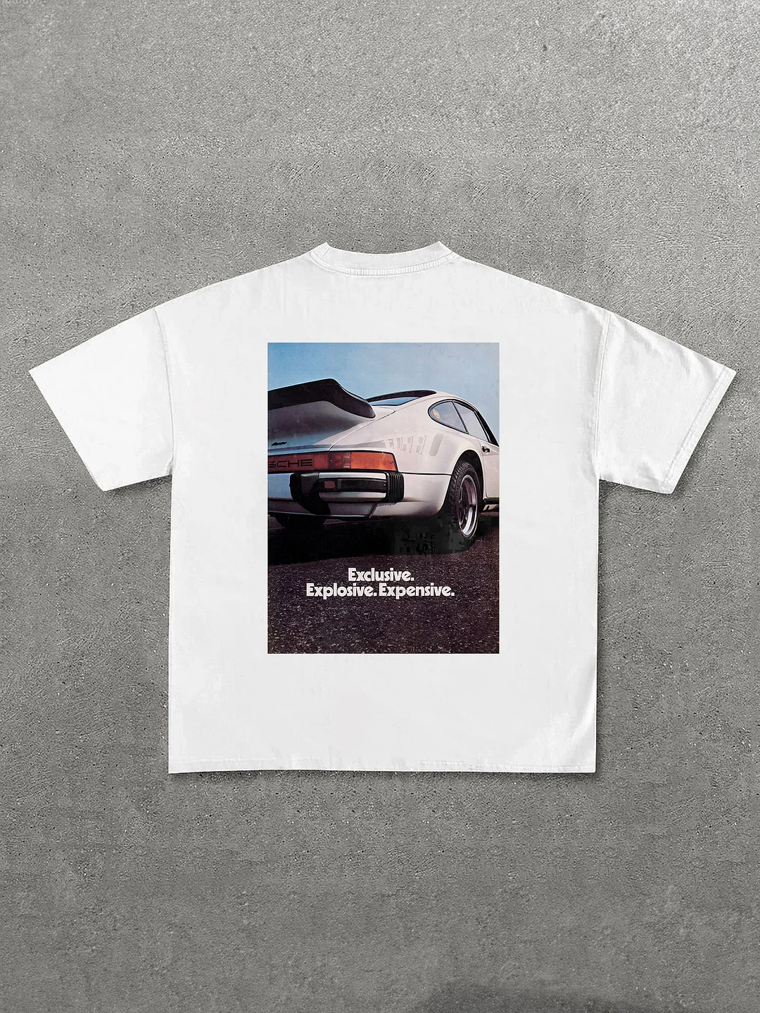 Exclusive Explosive Expensive Printed Men's Oversized T-shirts - Devcarry