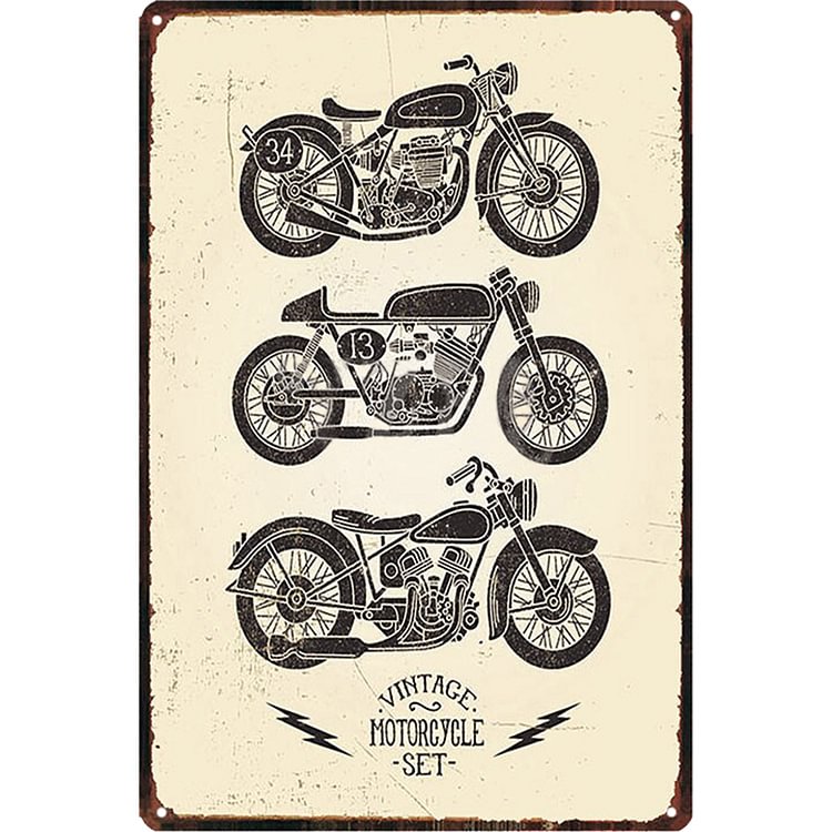 Isle Of Man TT Motorcycle - Vintage Tin Signs/Wooden Signs - 20*30cm/30*40cm