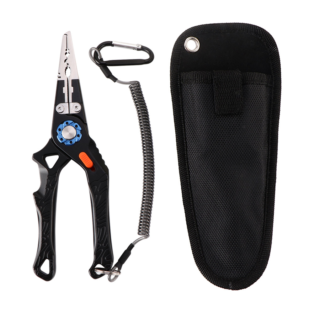 Fishing Pliers Aluminum Alloy Line Hook Remover Lure Fishing Tackle (Black, 501 Original
Fishing Pliers Aluminum Alloy Line Hook Remover Lure Fishing Tackle (Black, 501 Original