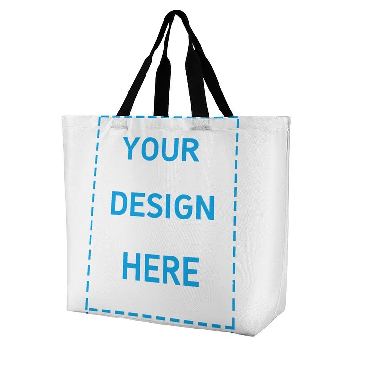 Personalized Reusable Large Capacity Foldable Shopping Bag