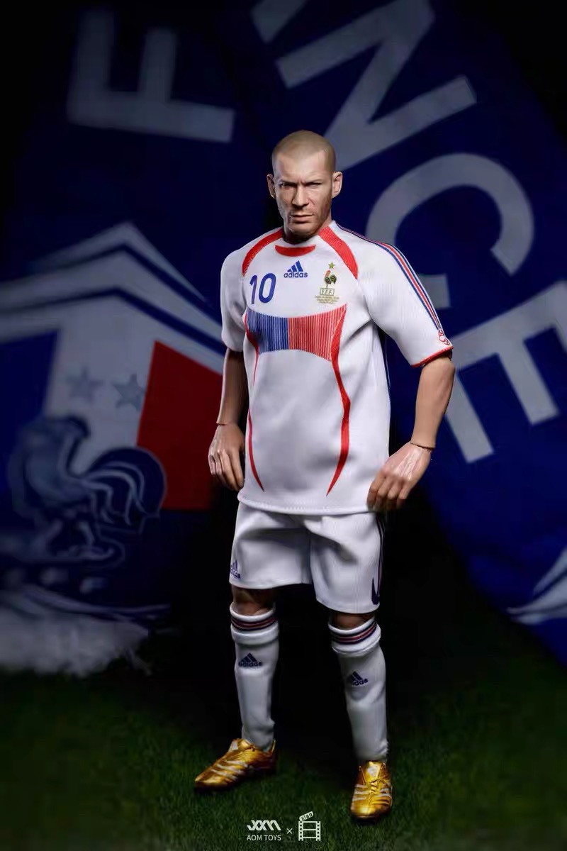 Pre-order】 AOM 1/6 2006 AO0604 France Zinedine Zidane Movable doll