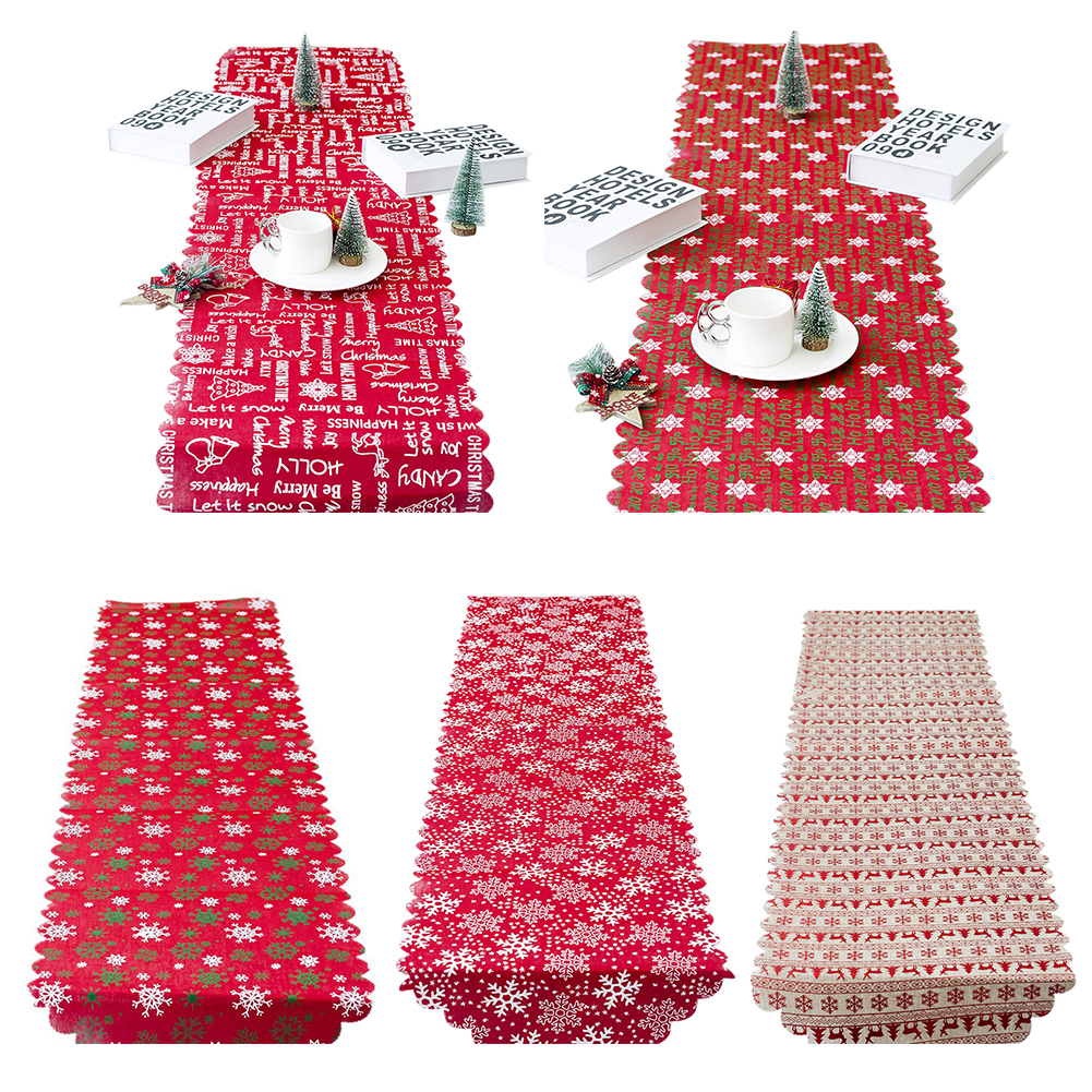 Festival Decorations Christmas Table Flag Table Runner Home Table Supplies, 501 Original
Festival Decorations Christmas Table Flag Table Runner Home Table Supplies, 501 Original